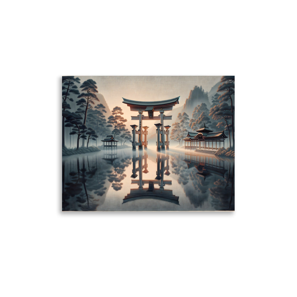 Izanagi Kojiki Legend Japanese Mythology Print