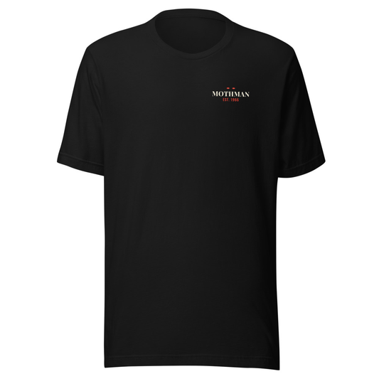 Mothman Cryptid Graphic Tee - Point Pleasant West Virginia Legend