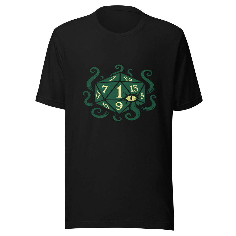 Failed My Sanity Check Shirt - Cthulhu D20 Cosmic Horror Tabletop RPG Tee