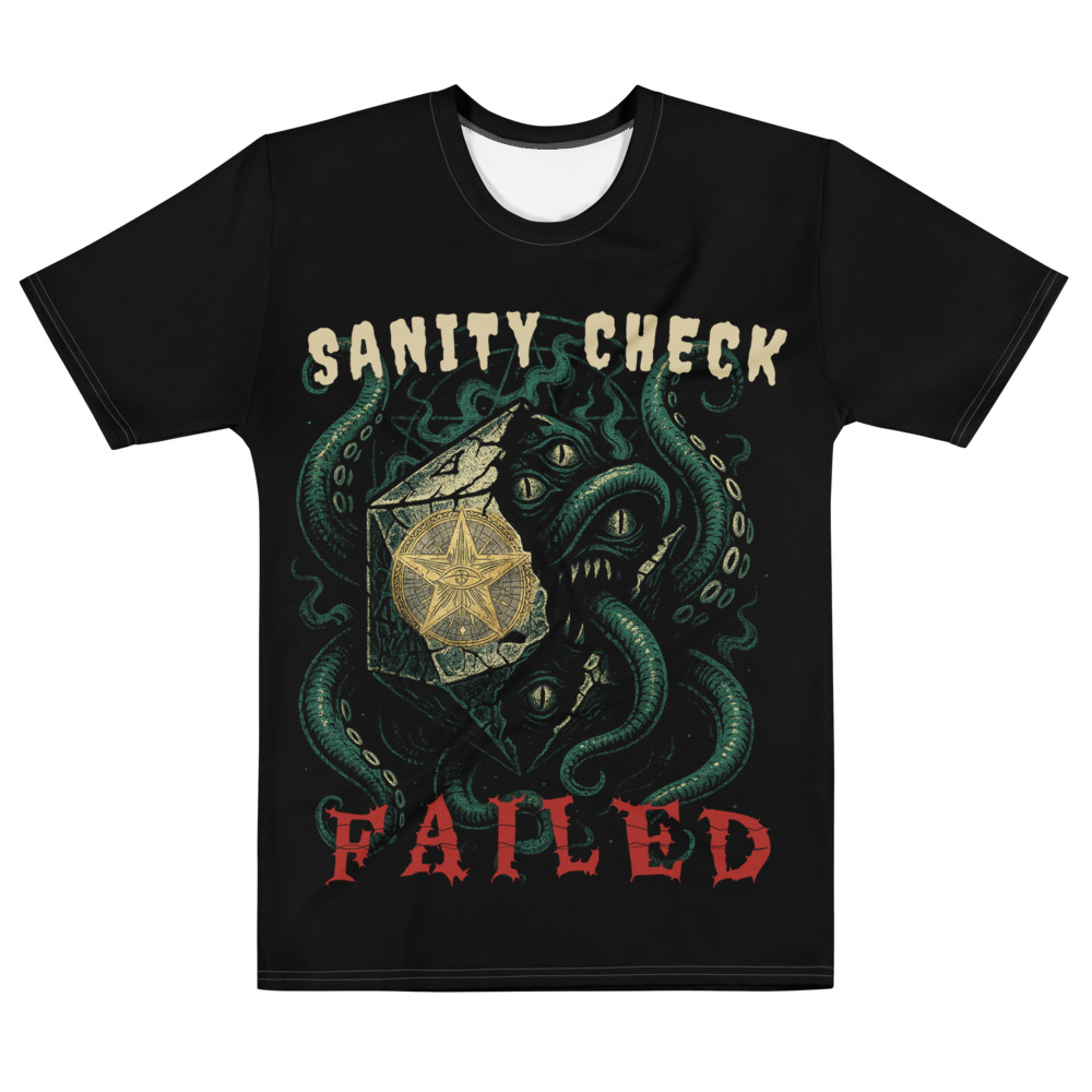 Sanity Check Failed - All-Over Tee