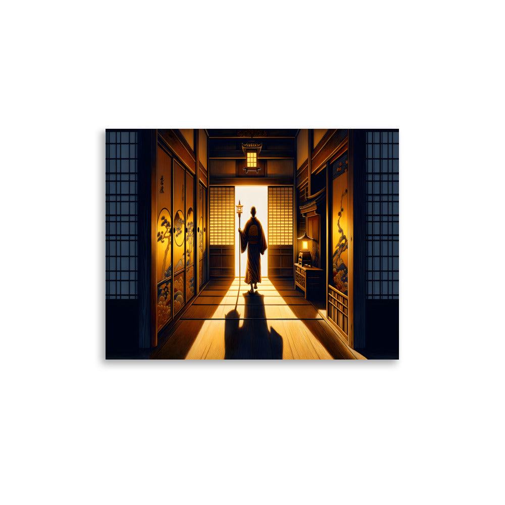Izanagi Forbidden Glimpse Japanese Mythology Print