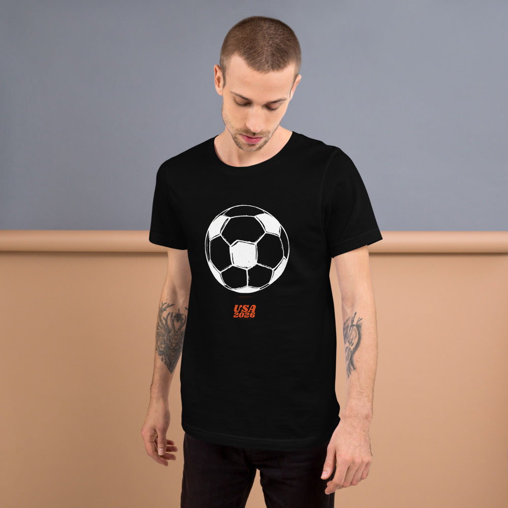 2026 World Cup USA soccer tee - studio
