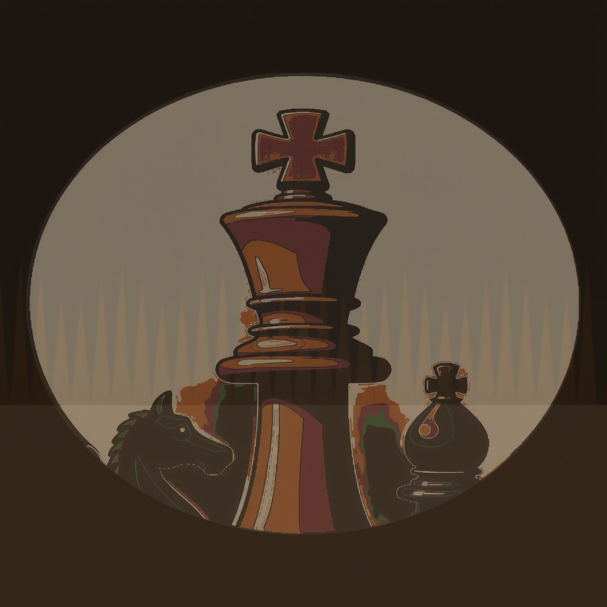Chess King Graphic Tee for Strategy Players
