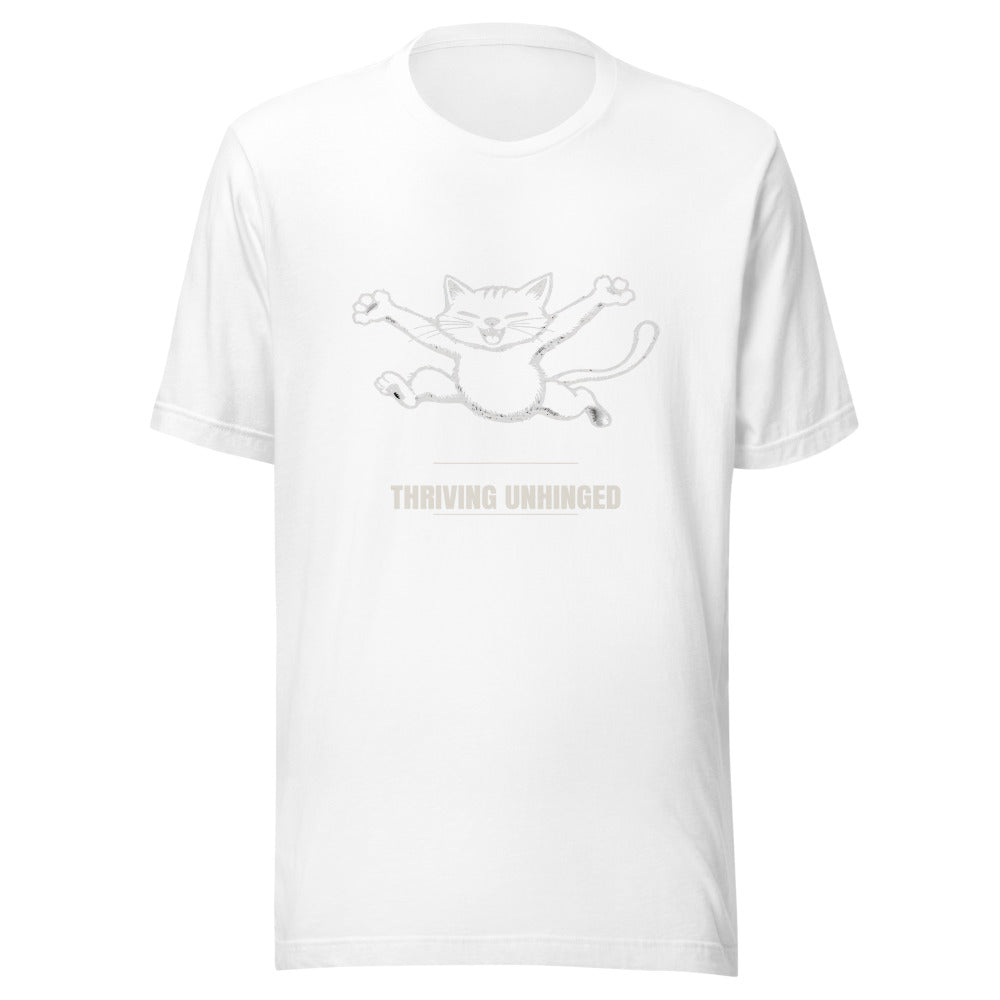 Thriving Unhinged — Chaos Cat ADHD Graphic Tee