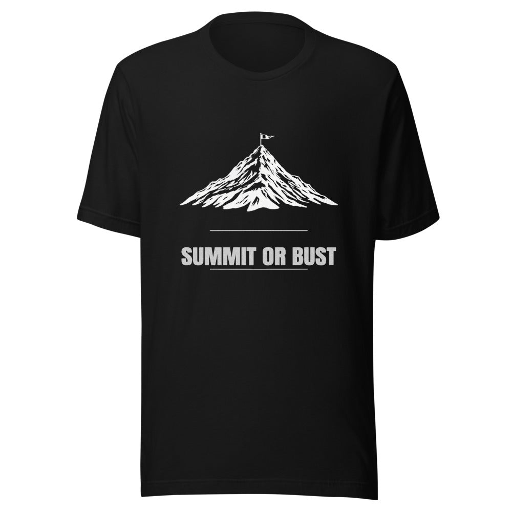 Summit or Bust Colorado 14er Graphic Tee