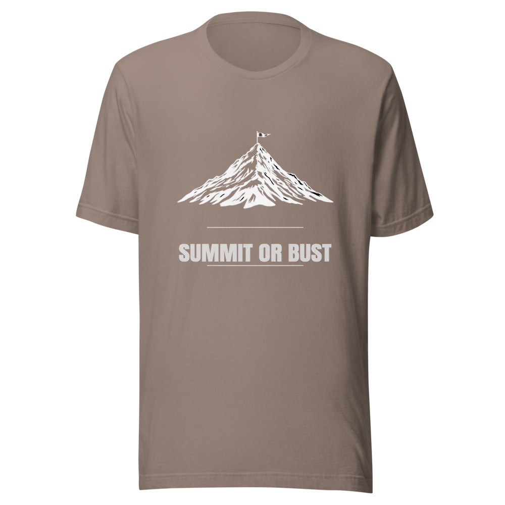 Summit or Bust Colorado 14er Graphic Tee